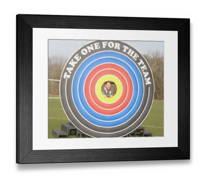 Framed Print : Bristol City FC: Take One For The Team - A Classic Moment