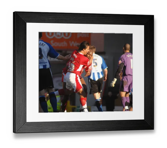 Framed Print : Dele Adebola Nick Carle Celebration Framed Print : Dele Adebola Nick Carle Celebration