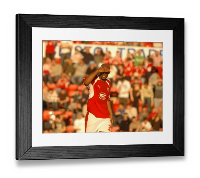 Framed Print : Bristol City's Dele Adebola Scores Game-Winning Goal Against Sheffield Wednesday