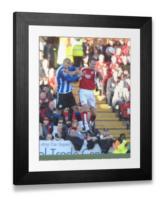 Framed Print : Louis Carey in Action for Bristol City Against Sheffield Wednesday