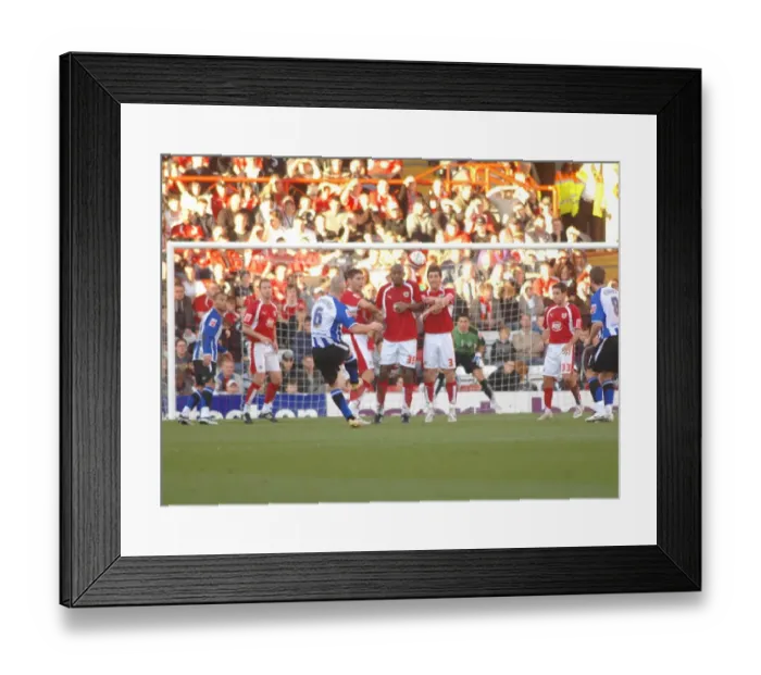 Framed Print : Bristol City vs Sheffield Wednesday: Season 07-08 Framed Print : Bristol City vs Sheffield Wednesday: Season 07-08