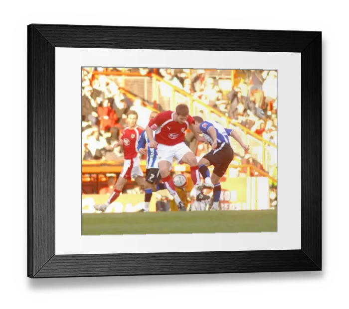 Framed Print : Jamie McCombe in Action for Bristol City Against Sheffield Wednesday Framed Print : Jamie McCombe in Action for Bristol City Against Sheffield Wednesday