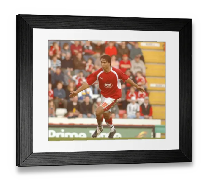 Framed Print : Nick Carle in Action for Bristol City Against Sheffield Wednesday Framed Print : Nick Carle in Action for Bristol City Against Sheffield Wednesday
