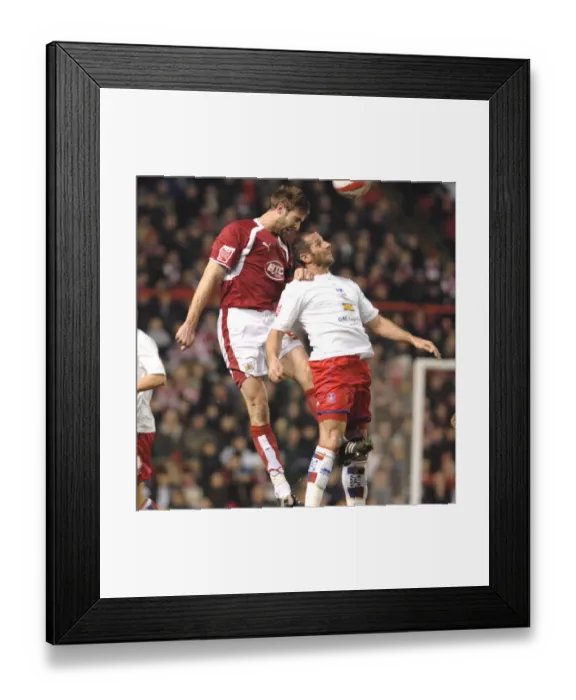 Framed Print : Jamie McCombe in Action for Bristol City Against Crystal Palace Framed Print : Jamie McCombe in Action for Bristol City Against Crystal Palace
