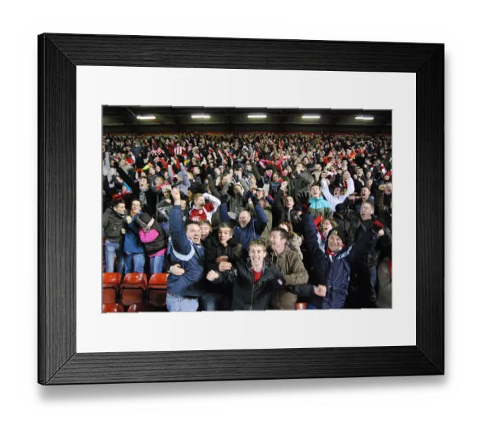Framed Print : Bristol City FC: A Sea of Passionate Unity - United Fans Framed Print : Bristol City FC: A Sea of Passionate Unity - United Fans