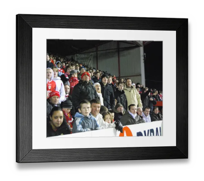 Framed Print : A Sea of Passionate Pride: Unyielding Support of Devoted Bristol City FC Fans Framed Print : A Sea of Passionate Pride: Unyielding Support of Devoted Bristol City FC Fans