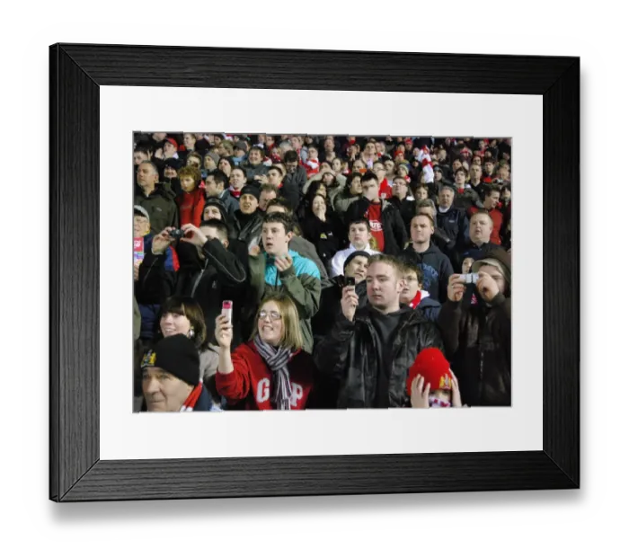 Framed Print : Bristol City FC: Unwavering Passion of the Devoted Fans