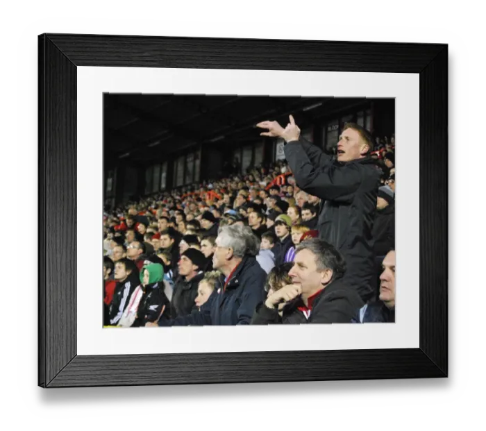 Framed Print : Bristol City FC: A Sea of Unified Passion - Brimming with Fans Energy Framed Print : Bristol City FC: A Sea of Unified Passion - Brimming with Fans Energy