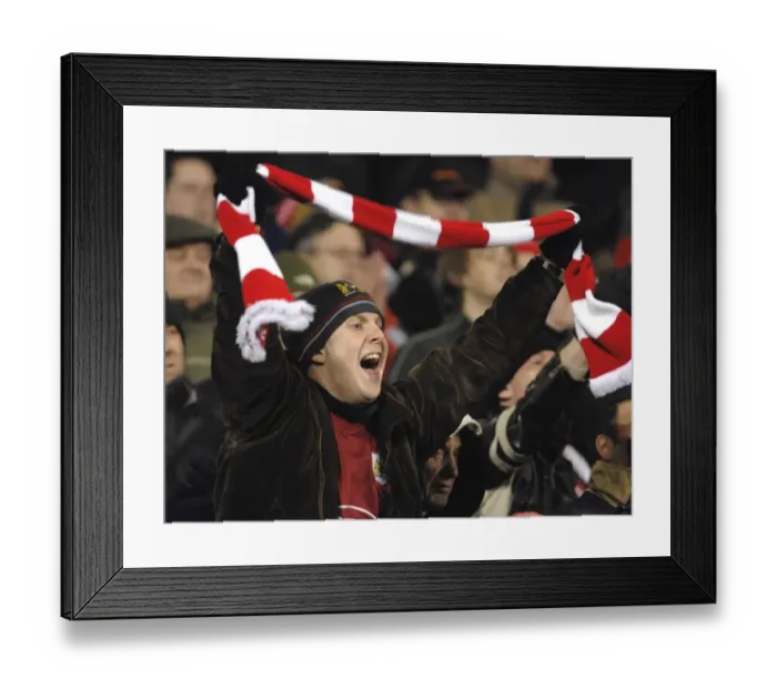 Framed Print : Bristol City FC: Unwavering Passion of the Devoted Fans