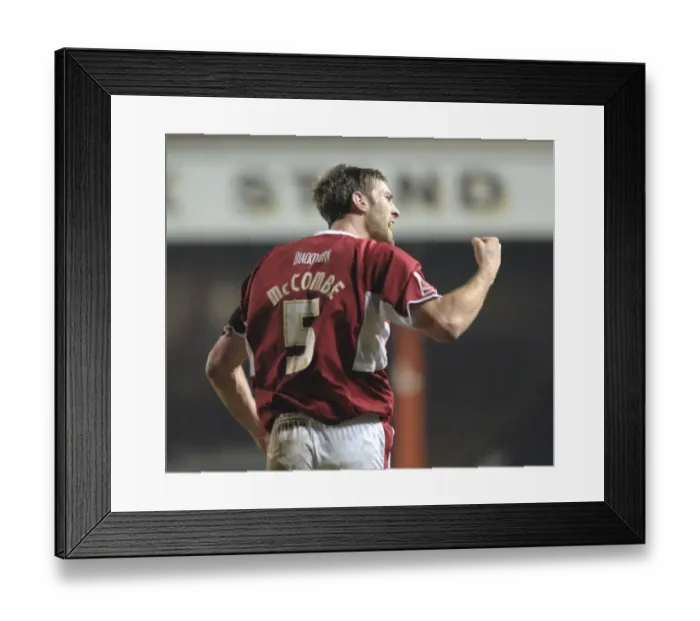 Framed Print : Jamie McCombe in Action: Bristol City vs. Crystal Palace Framed Print : Jamie McCombe in Action: Bristol City vs. Crystal Palace