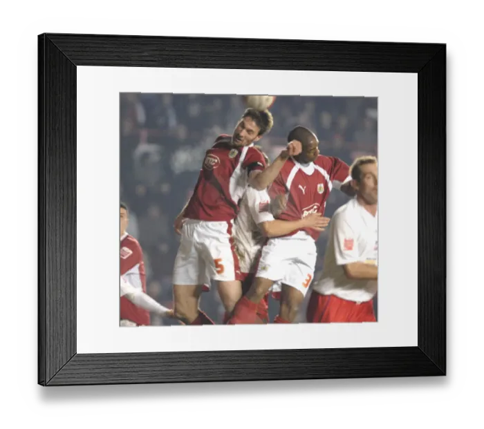 Framed Print : Bristol City's Jamie McCombe in Action Against Crystal Palace Framed Print : Bristol City's Jamie McCombe in Action Against Crystal Palace