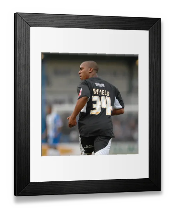 Framed Print : Darren Byfield in Action: Colchester United vs. Bristol City Framed Print : Darren Byfield in Action: Colchester United vs. Bristol City