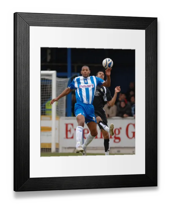 Framed Print : Liam Fontaine in Action: Colchester United vs. Bristol City Framed Print : Liam Fontaine in Action: Colchester United vs. Bristol City