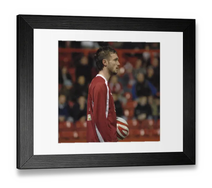 Framed Print : Bristol City's George Boon Shines Against Manchester City U18s