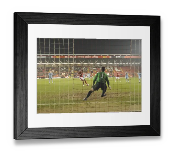 Framed Print : Stambolziev's Game-Winning Penalty: Bristol City U18s vs Manchester City U18s Framed Print : Stambolziev's Game-Winning Penalty: Bristol City U18s vs Manchester City U18s