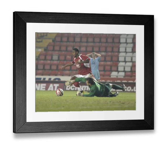 Framed Print : Bristol City U18s vs Manchester City U18s: Tristan Plummer in Action Framed Print : Bristol City U18s vs Manchester City U18s: Tristan Plummer in Action
