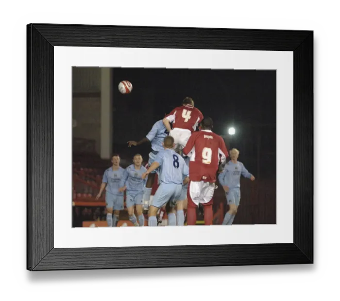 Framed Print : Christian Ribeiro: Rising Star in Bristol City's U18 Squad vs Manchester City