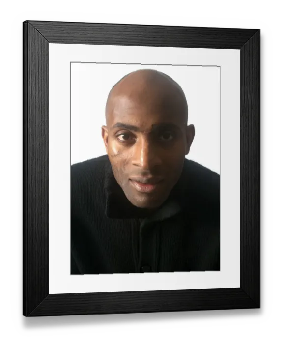 Framed Print : Bristol City Football Club: Dele Adebola's Powerful Portrait Framed Print : Bristol City Football Club: Dele Adebola's Powerful Portrait