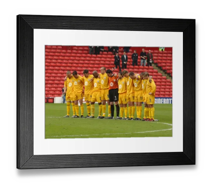 Framed Print : Line Up