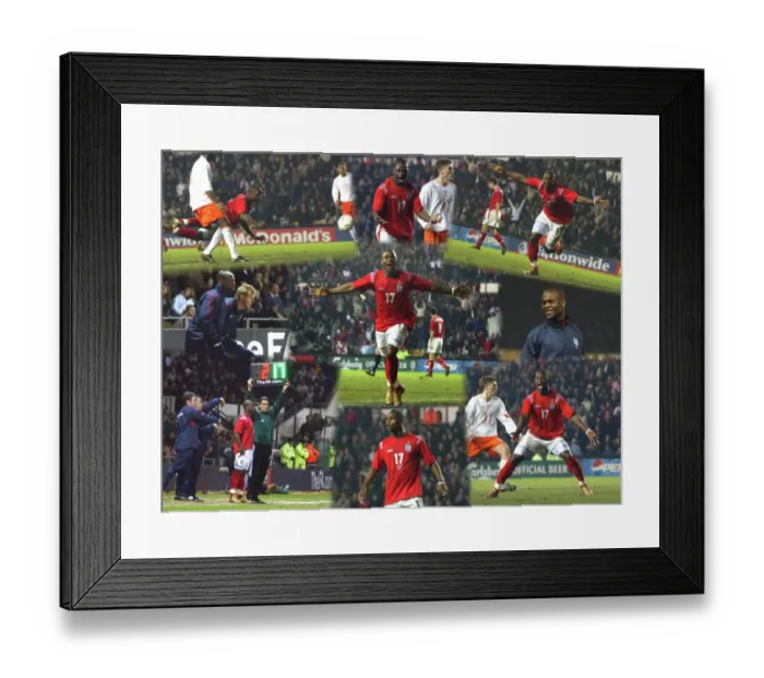 Framed Print : Leroy Lita Montage