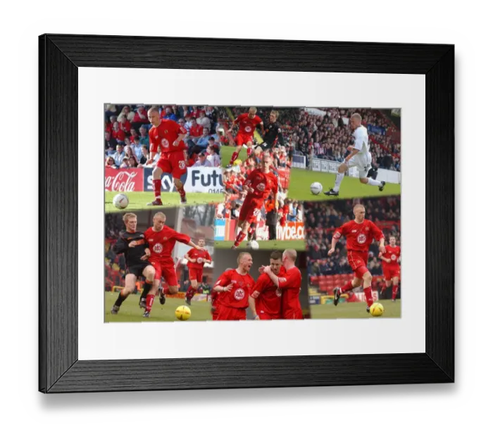 Framed Print : Dave Cotterill Montage