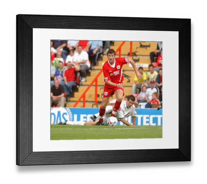 Framed Print : Michael Bridges: Unforgettable Moments with Bristol City (05-06)