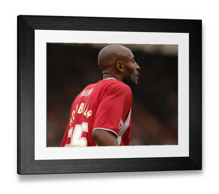 Framed Print : Dele Adebola in Action: Bristol City vs Hull City Framed Print : Dele Adebola in Action: Bristol City vs Hull City