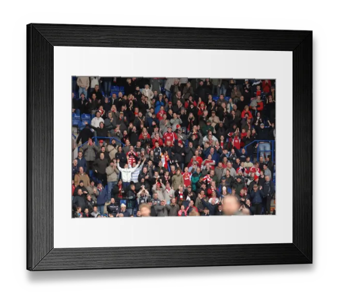 Framed Print : Leicester City vs. Bristol City: A Football Rivalry - Season 07-08 Framed Print : Leicester City vs. Bristol City: A Football Rivalry - Season 07-08