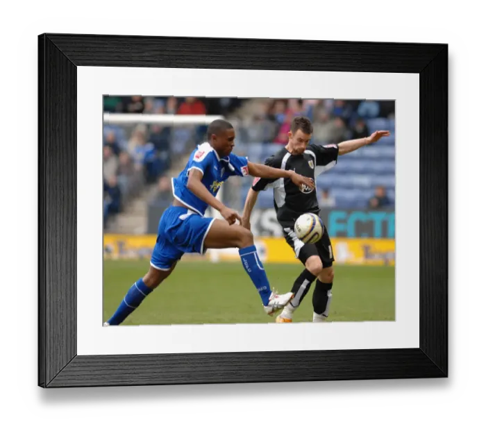 Framed Print : McIndoe in Action: Leicester City vs. Bristol City Framed Print : McIndoe in Action: Leicester City vs. Bristol City