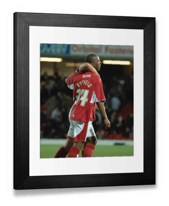 Framed Print : Bradley Orr and Darren Byfield: Unstoppable Force at Work - Watford vs. Bristol City Framed Print : Bradley Orr and Darren Byfield: Unstoppable Force at Work - Watford vs. Bristol City