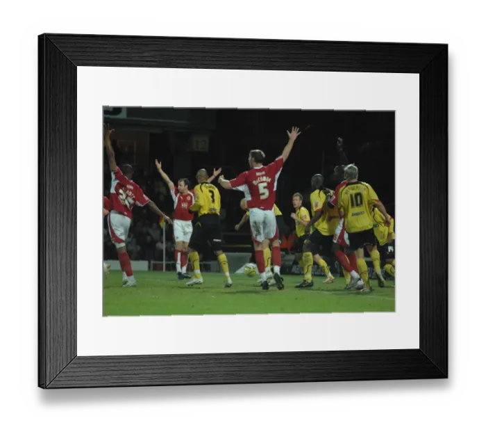 Framed Print : A Football Rivalry: Watford vs. Bristol City - Season 07-08 Framed Print : A Football Rivalry: Watford vs. Bristol City - Season 07-08