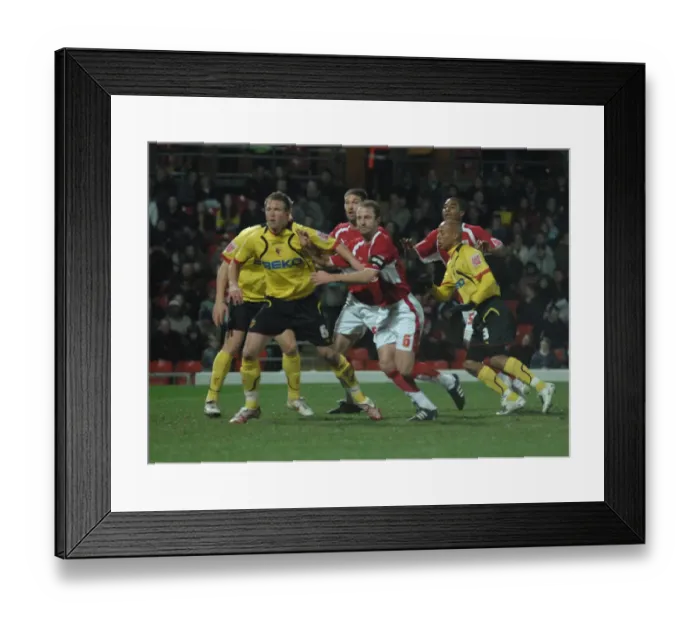Framed Print : Watford vs. Bristol City: A Football Rivalry - Season 07-08 Framed Print : Watford vs. Bristol City: A Football Rivalry - Season 07-08
