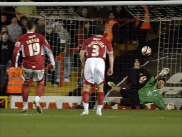 Basso's Brilliant Penalty Save: Bristol City vs. Watford