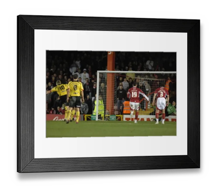 Framed Print : Adriano Basso Penalty Save