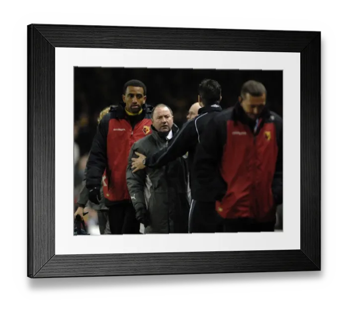 Framed Print : Gary Johnson in Action: Bristol City vs. Watford Framed Print : Gary Johnson in Action: Bristol City vs. Watford