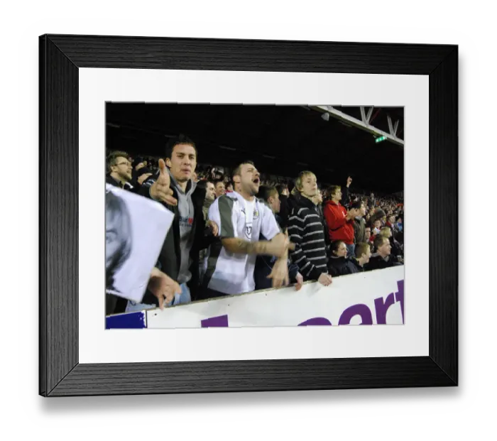 Framed Print : Bristol City vs. Watford: A Football Rivalry from the 07-08 Season