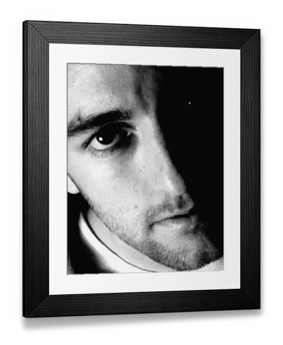 Framed Print : Focused and Determined: Cole Skuse in Bristol City Football Club Colors