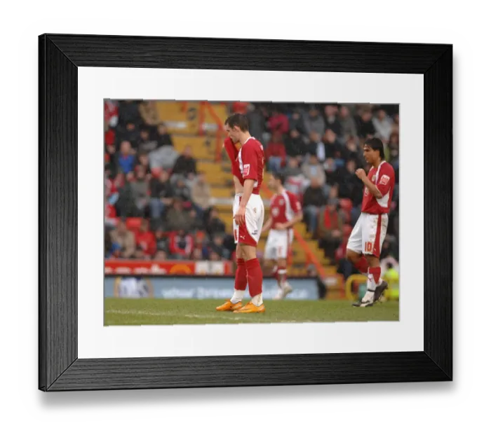 Framed Print : Bristol City vs. Plymouth Argyle: A Football Rivalry - Season 07-08