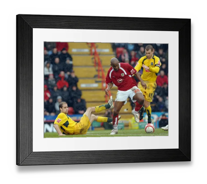 Framed Print : Bristol City vs Plymouth Argyle: A Football Rivalry - Season 07-08 Framed Print : Bristol City vs Plymouth Argyle: A Football Rivalry - Season 07-08