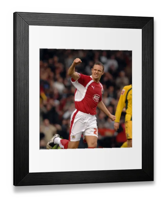Framed Print : A Football Rivalry: Bristol City vs Plymouth Argyle - Season 07-08