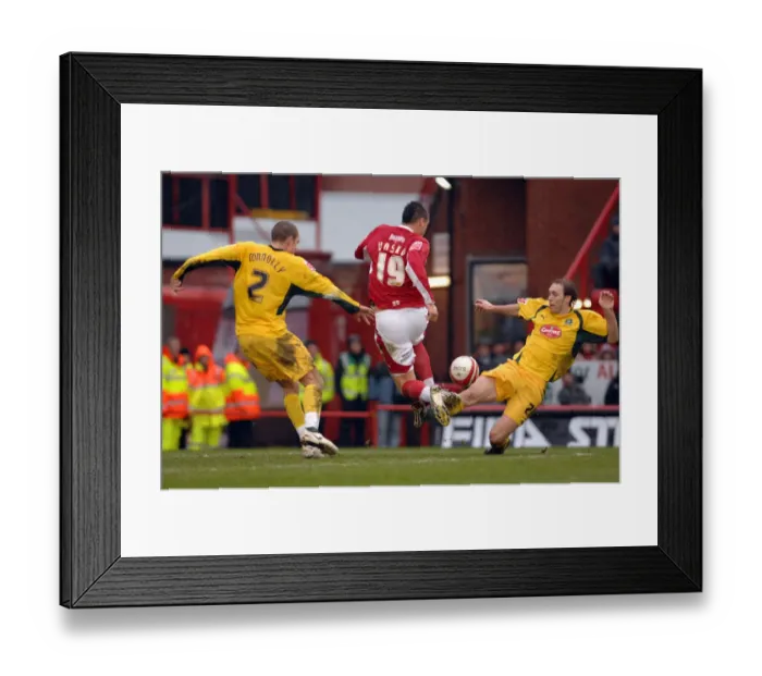 Framed Print : Bristol City vs Plymouth Argyle: A Football Rivalry - Season 07-08