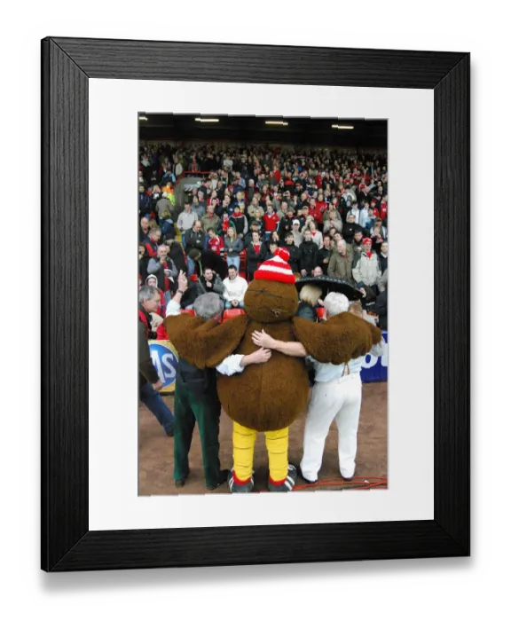 Framed Print : A Football Rivalry: Bristol City vs Plymouth Argyle - Season 07-08