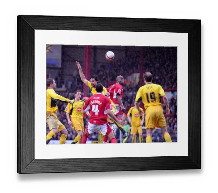 Framed Print : Thrilling Goalmouth Action: Bristol City vs Plymouth Argyle Framed Print : Thrilling Goalmouth Action: Bristol City vs Plymouth Argyle