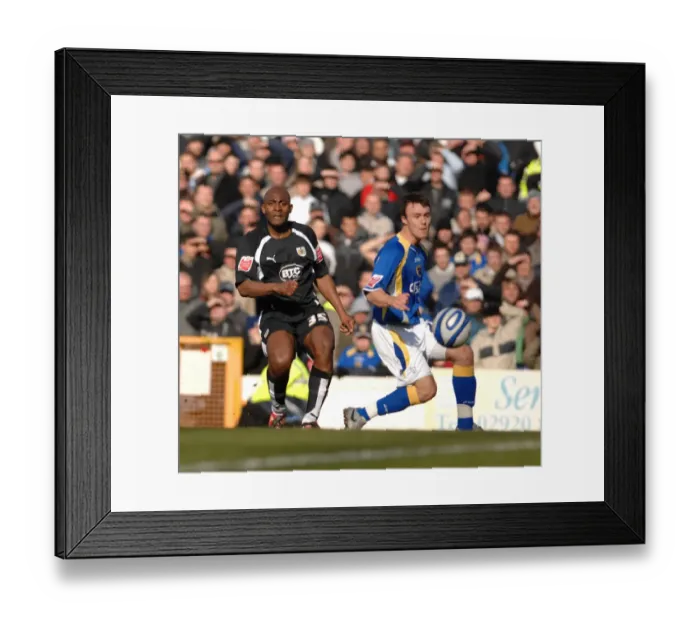 Framed Print : Dele Adebola in Action: Cardiff City vs. Bristol City Framed Print : Dele Adebola in Action: Cardiff City vs. Bristol City