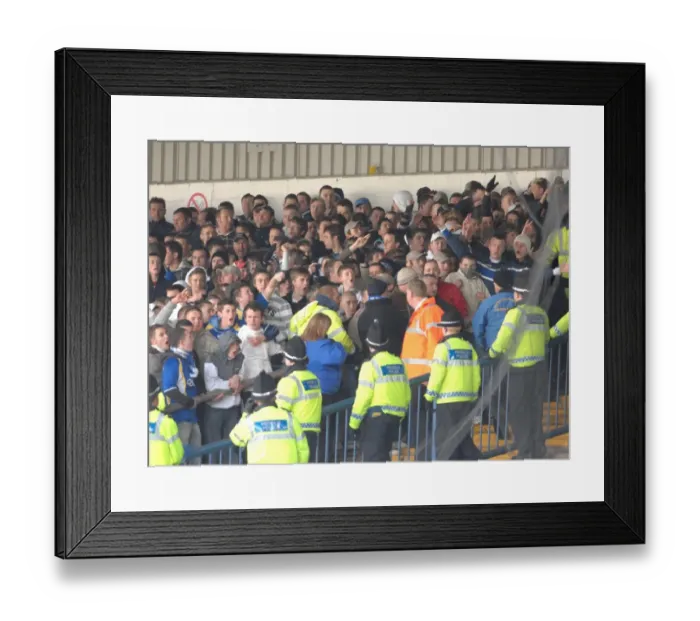 Framed Print : Cardiff City vs. Bristol City: A Football Rivalry - Season 07-08