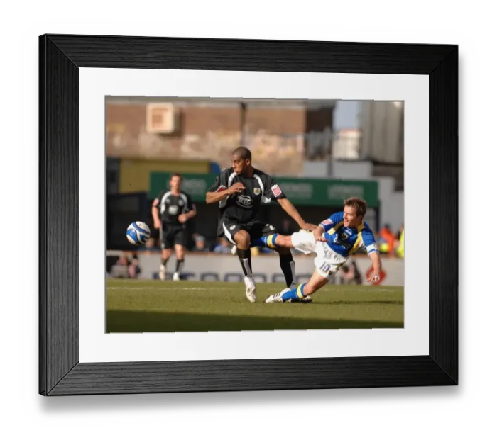 Framed Print : Marvin Elliott in Action: The Intense Battle for the Ball (Cardiff City vs. Bristol City) Framed Print : Marvin Elliott in Action: The Intense Battle for the Ball (Cardiff City vs. Bristol City)