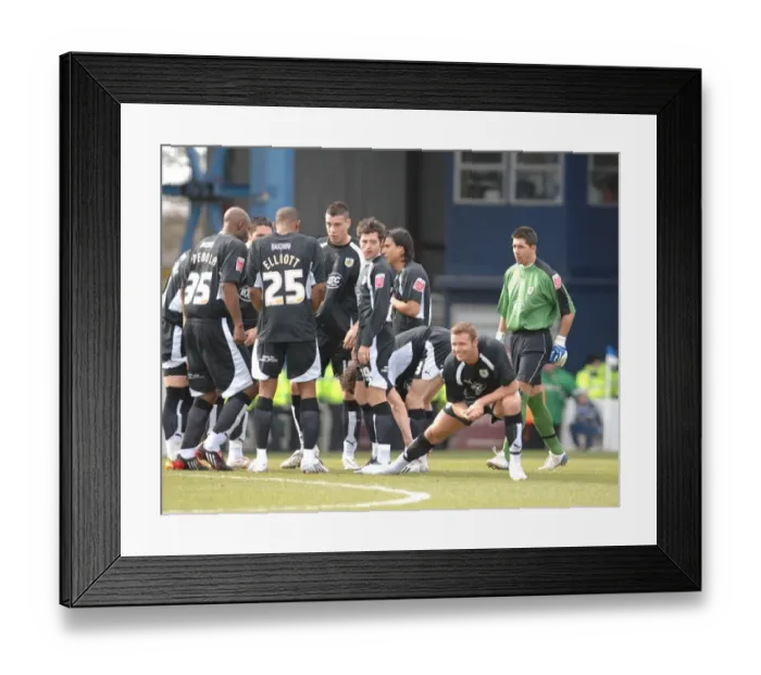 Framed Print : Lee Trundle and Team Mates