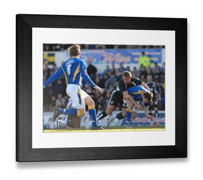 Framed Print : Intense Rivalry: Lee Trundle's Battle on the Field - Cardiff City vs. Bristol City Framed Print : Intense Rivalry: Lee Trundle's Battle on the Field - Cardiff City vs. Bristol City