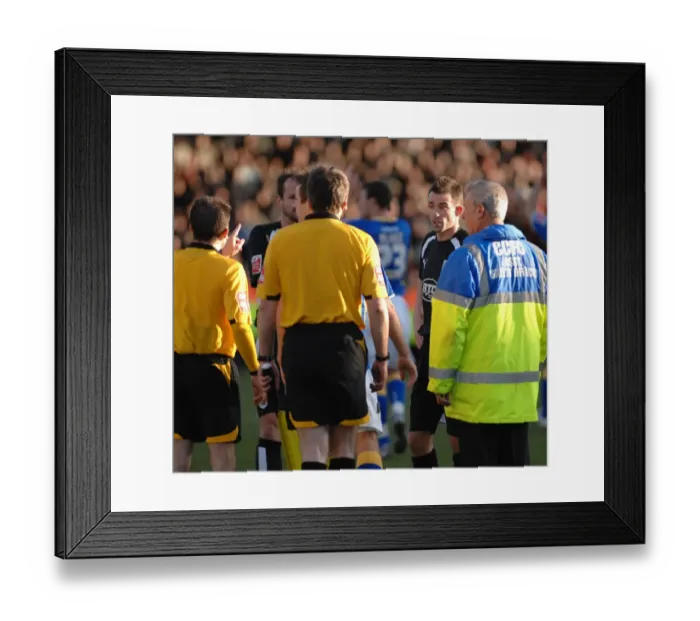 Framed Print : Bristol City vs. Cardiff City: A Football Rivalry - Season 07-08