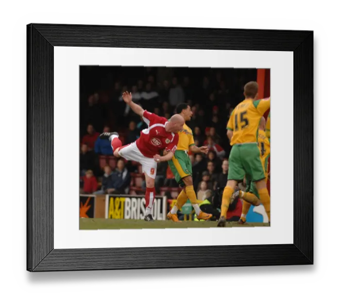 Framed Print : Steve Brooker Goal Framed Print : Steve Brooker Goal